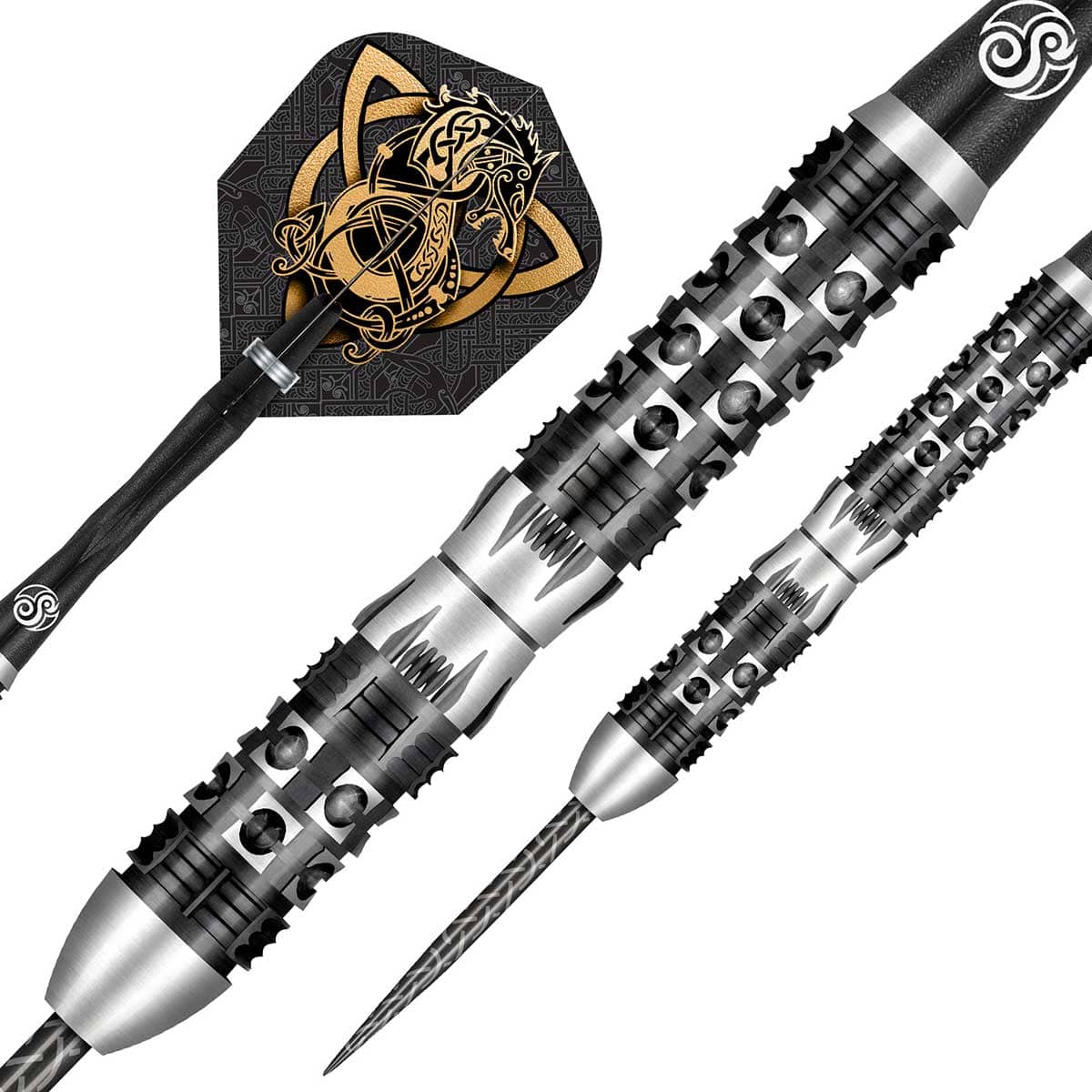 Viking Wolf Steel Tip Dart Set-90%