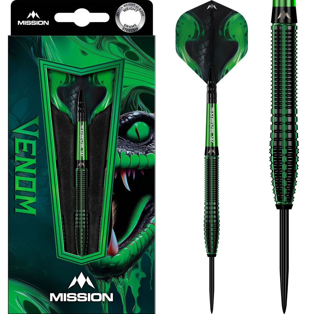 Mission Venom 90% Steel Tip Dart