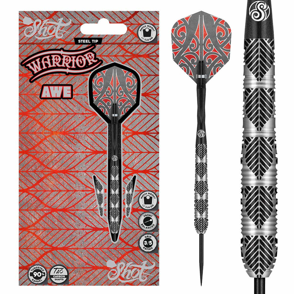 Warrior Awe Steel Tip Dart Set-90%