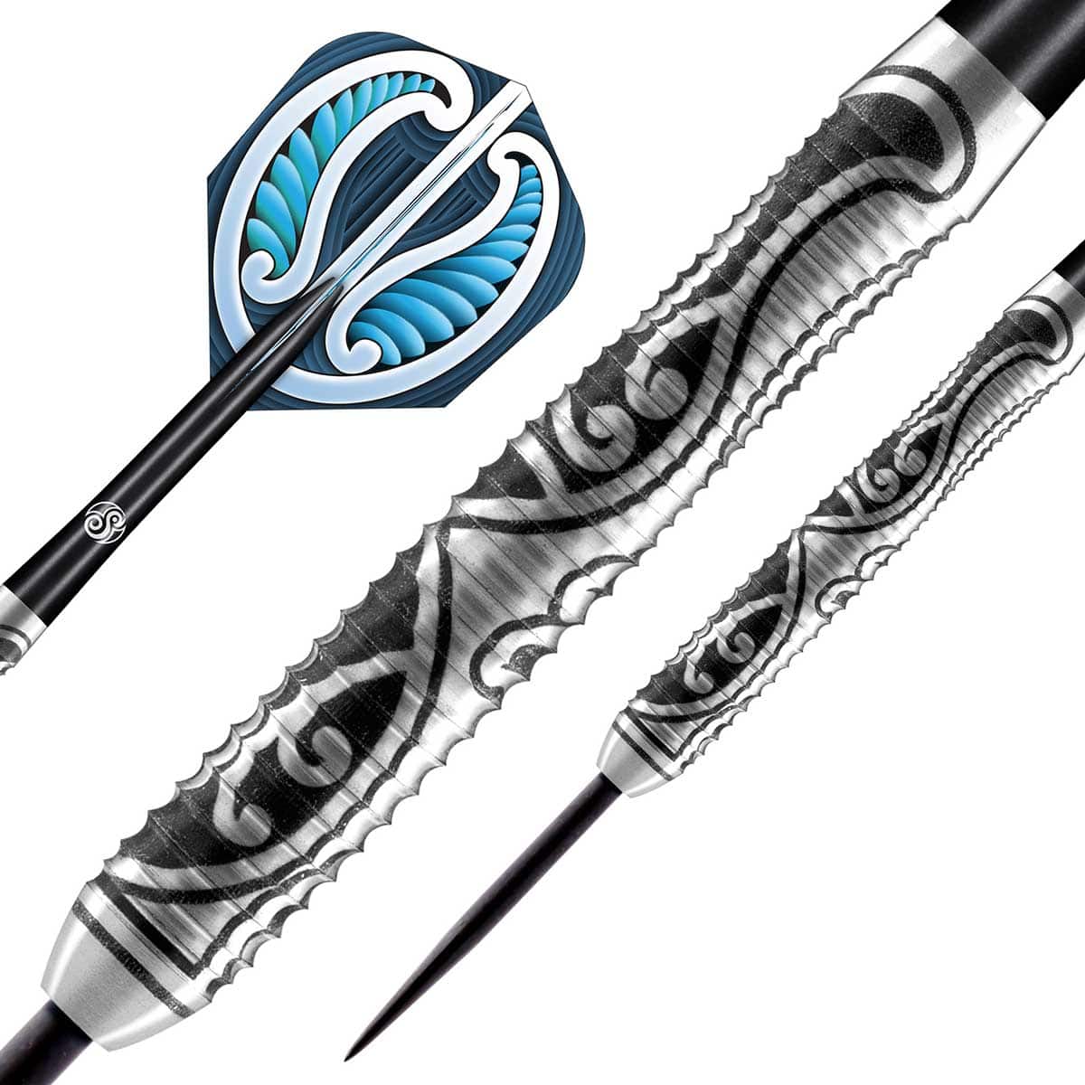 Warrior Tipu Steel Tip Dart Set-80%