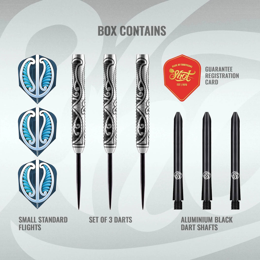Warrior Tipu Steel Tip Dart Set-80%