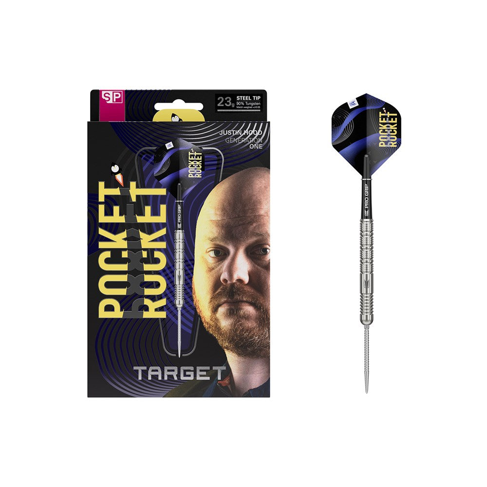 Justin Hood G1 23g Darts- 90%