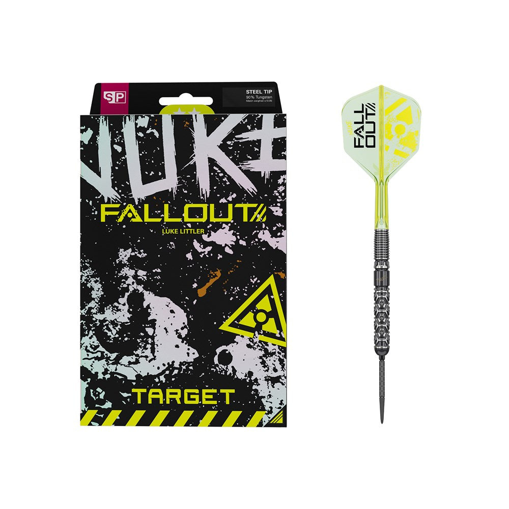 Luke Littler Nuke Fallout 90% Steel Tip Darts