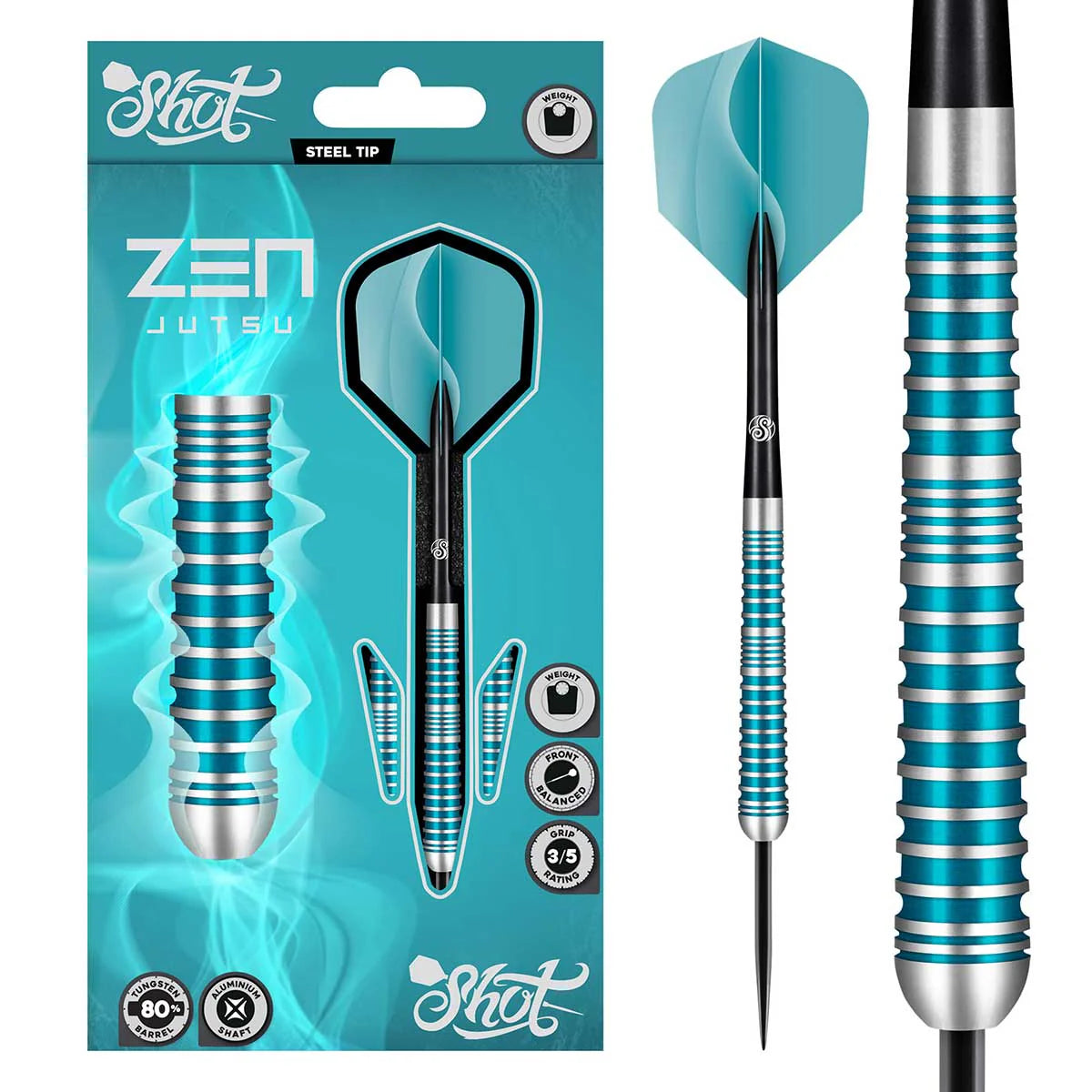 Zen Jutsu Steel Tip Dart Set-80%