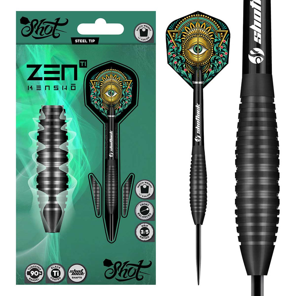 Zen Kensho Steel Tip Dart Set-90%