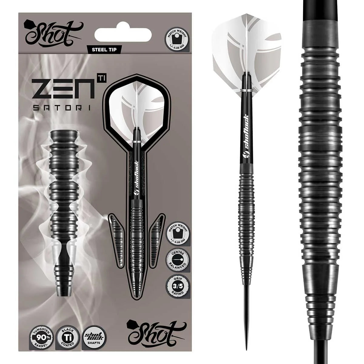 Zen Satori Steel Tip Dart Set-90%
