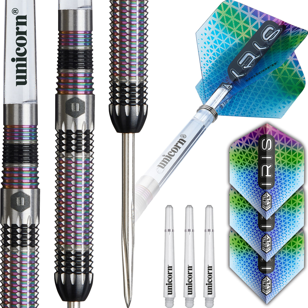 Unicorn Iris Darts- 90%