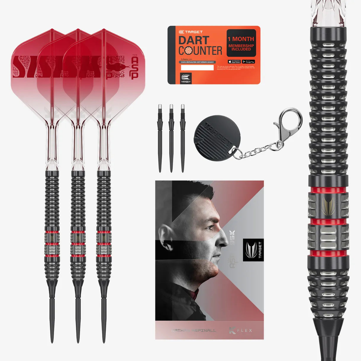 Nathan Aspinall 95K Steel Tip Dart