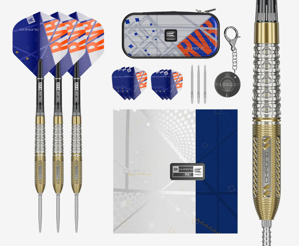 RVB Chrono Swiss Point - 95% Tungsten Steel Tip Darts