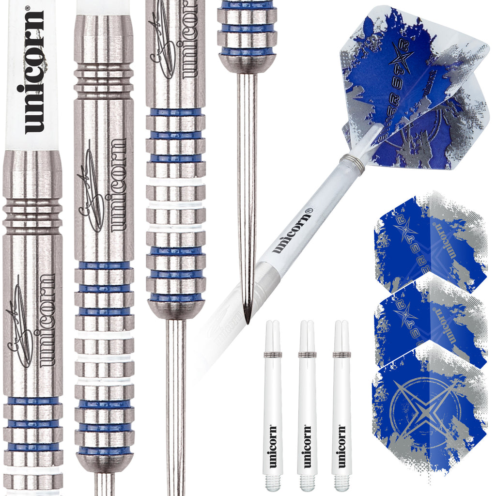 Gary Anderson Silver Star Steel Tip Dart - 80%