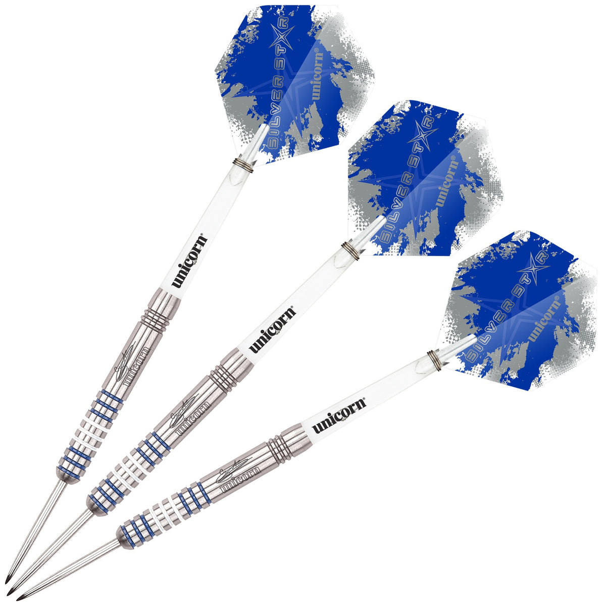 Gary Anderson Silver Star Steel Tip Dart - 80%