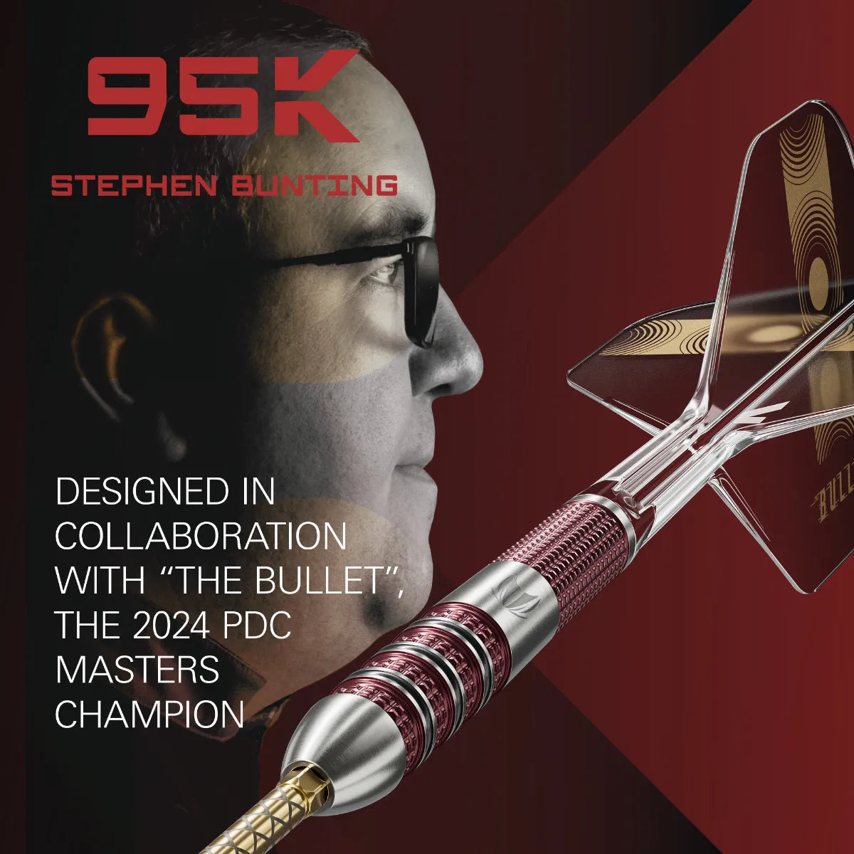 Stephen Bunting 95K SP Steel Tip Dart