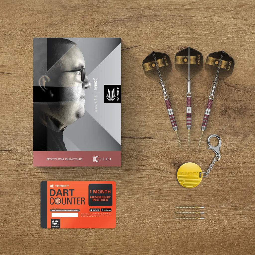 Stephen Bunting 95K SP Steel Tip Dart
