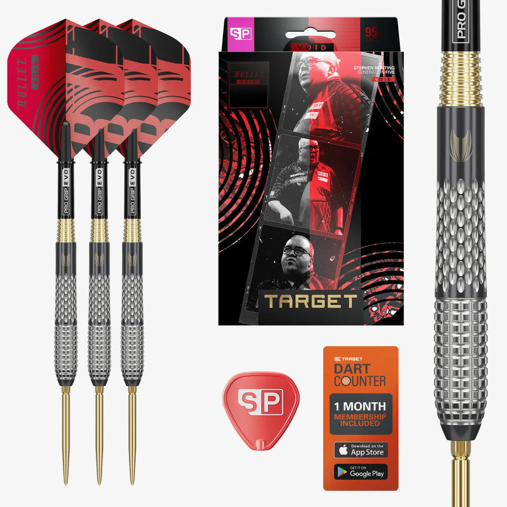 Stephen Bunting G5 Void 95% Steel Tip Dart