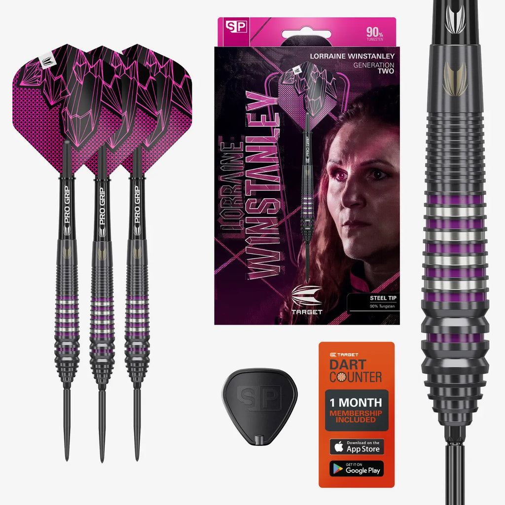 Lorraine Winstanley G2 24g 90% Steel Tip Dart