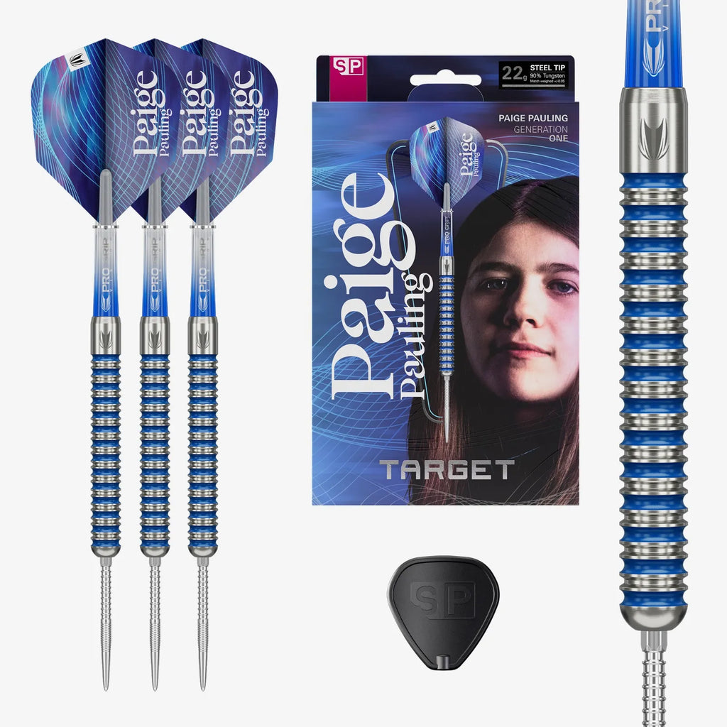 Paige Pauling G1 22g Darts- 90%