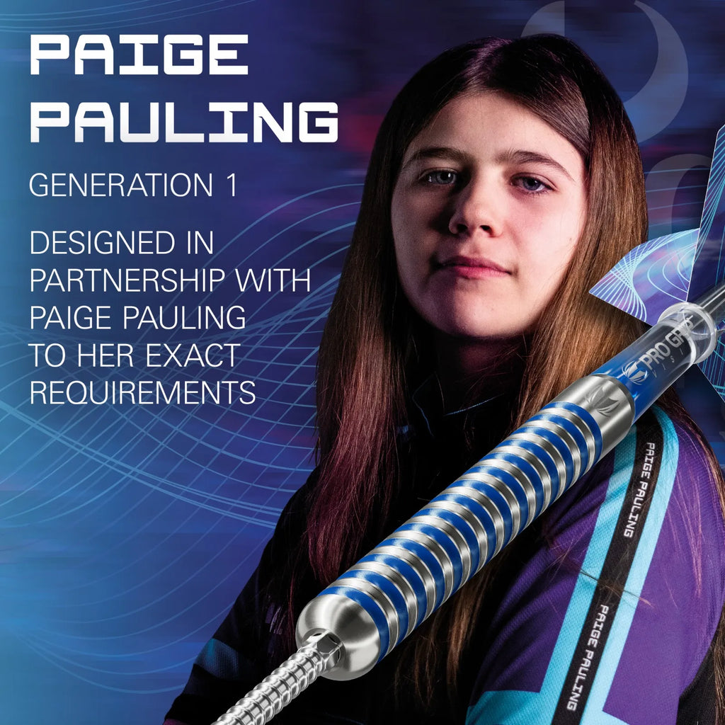 Paige Pauling G1 22g Darts- 90%