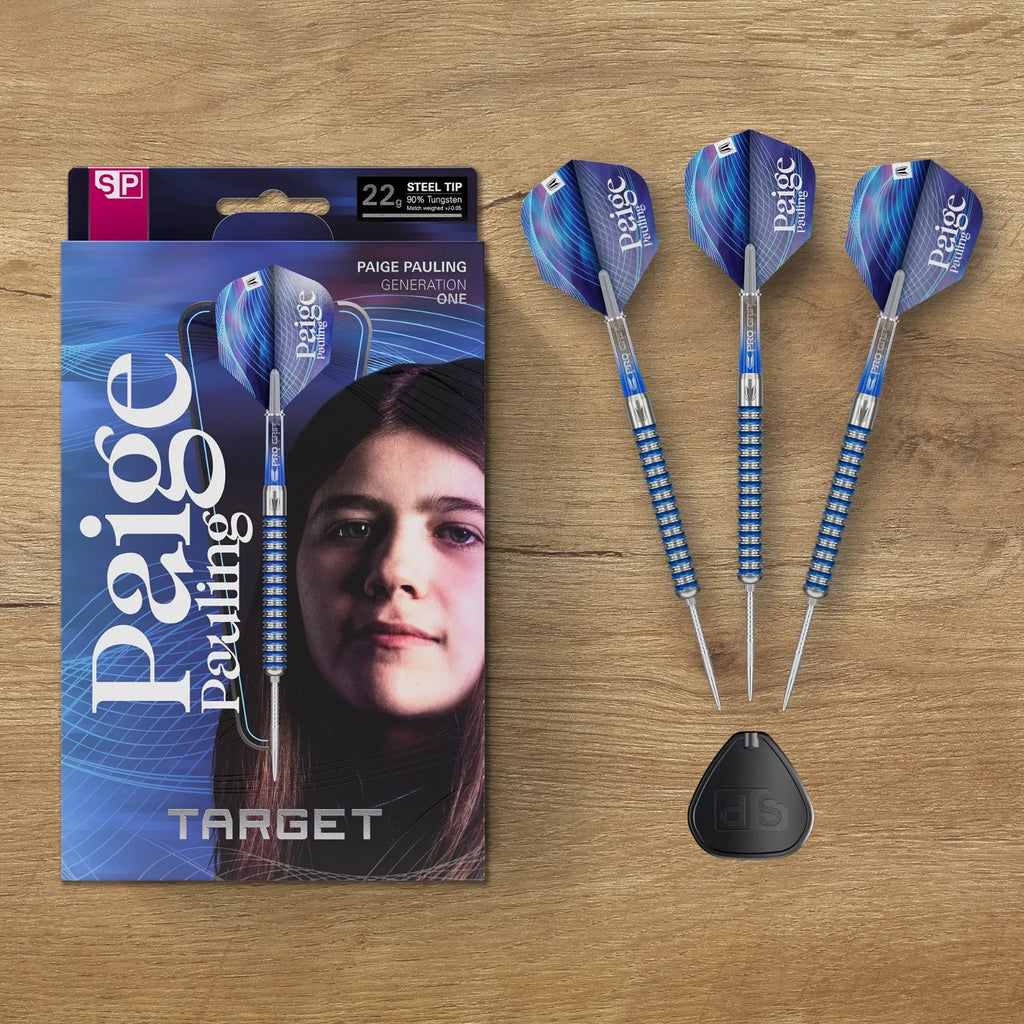 Paige Pauling G1 22g Darts- 90%