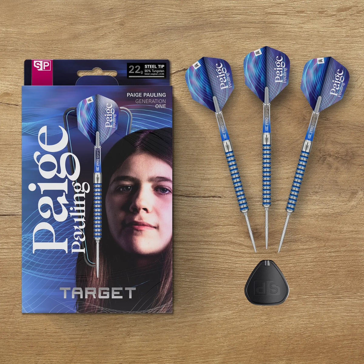 Paige Pauling G1 22g Darts- 90%