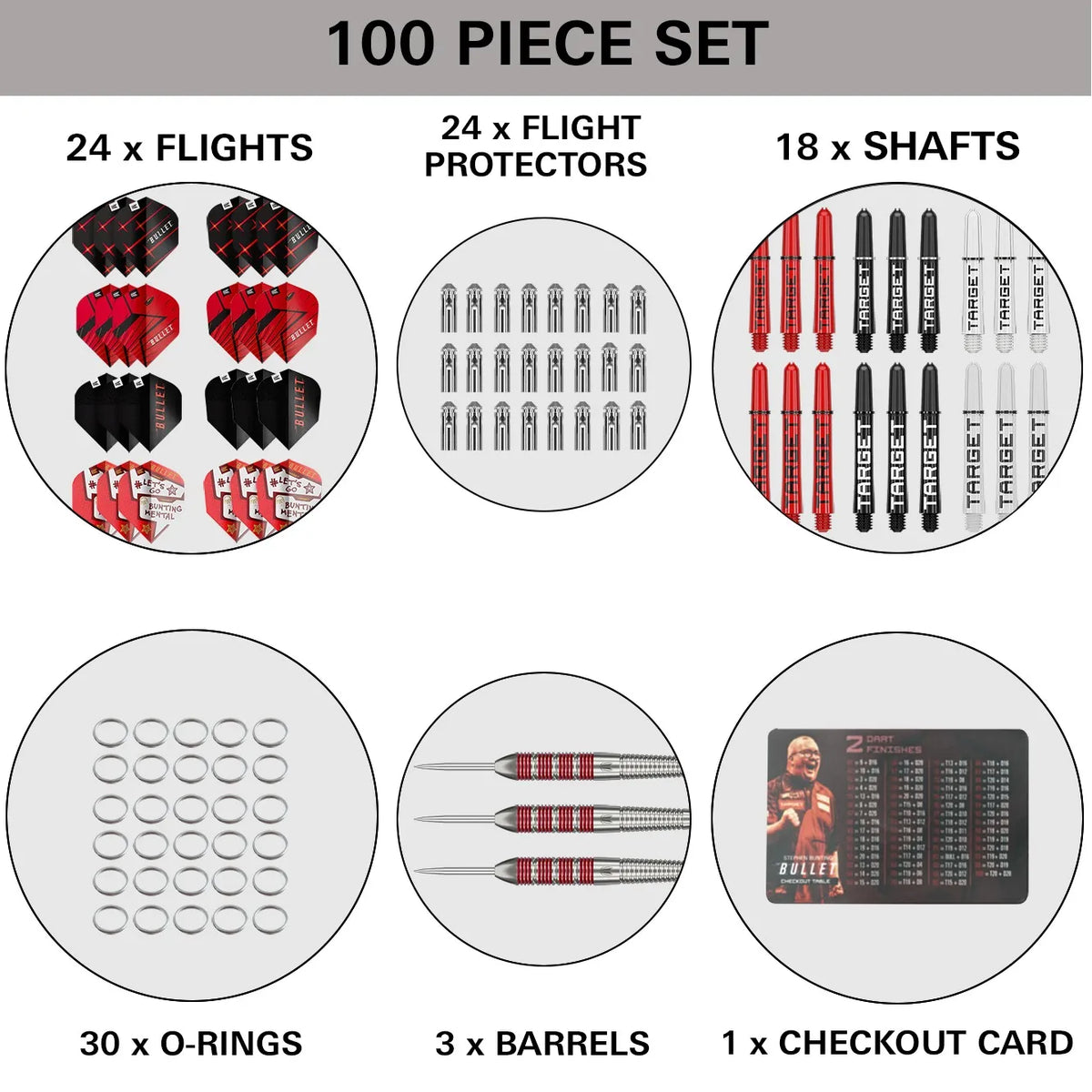 Stephen Bunting 100-Piece Brass Set
